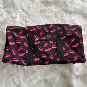 Y2K Lip Print Weekender Bag